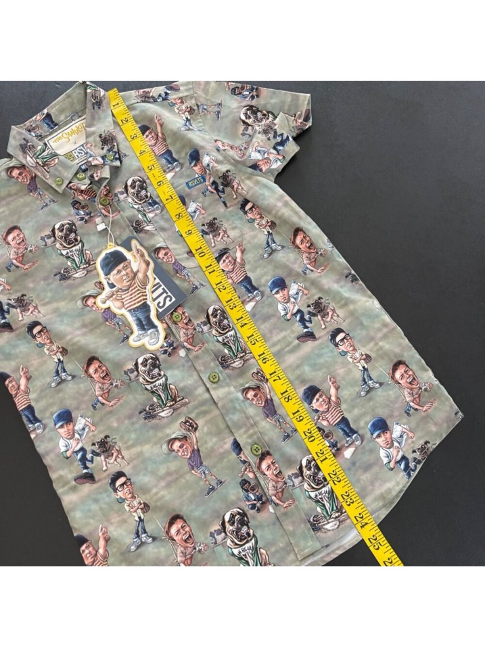 RSVLTS The Sandlot Youth Shirt Size Medium KUNUFLEX NWT Baseball Movie - Picture 13 of 13